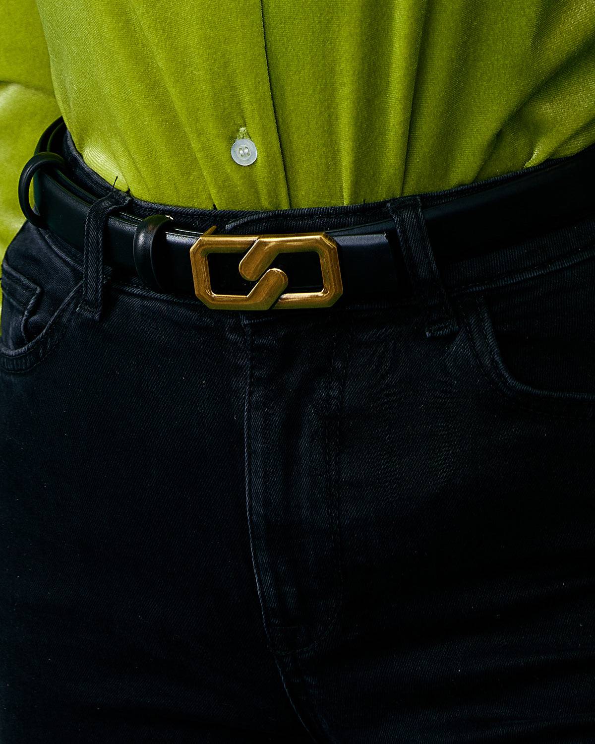 Sueña™ Ters Çevrilebilir Metal Tokalı Kemer