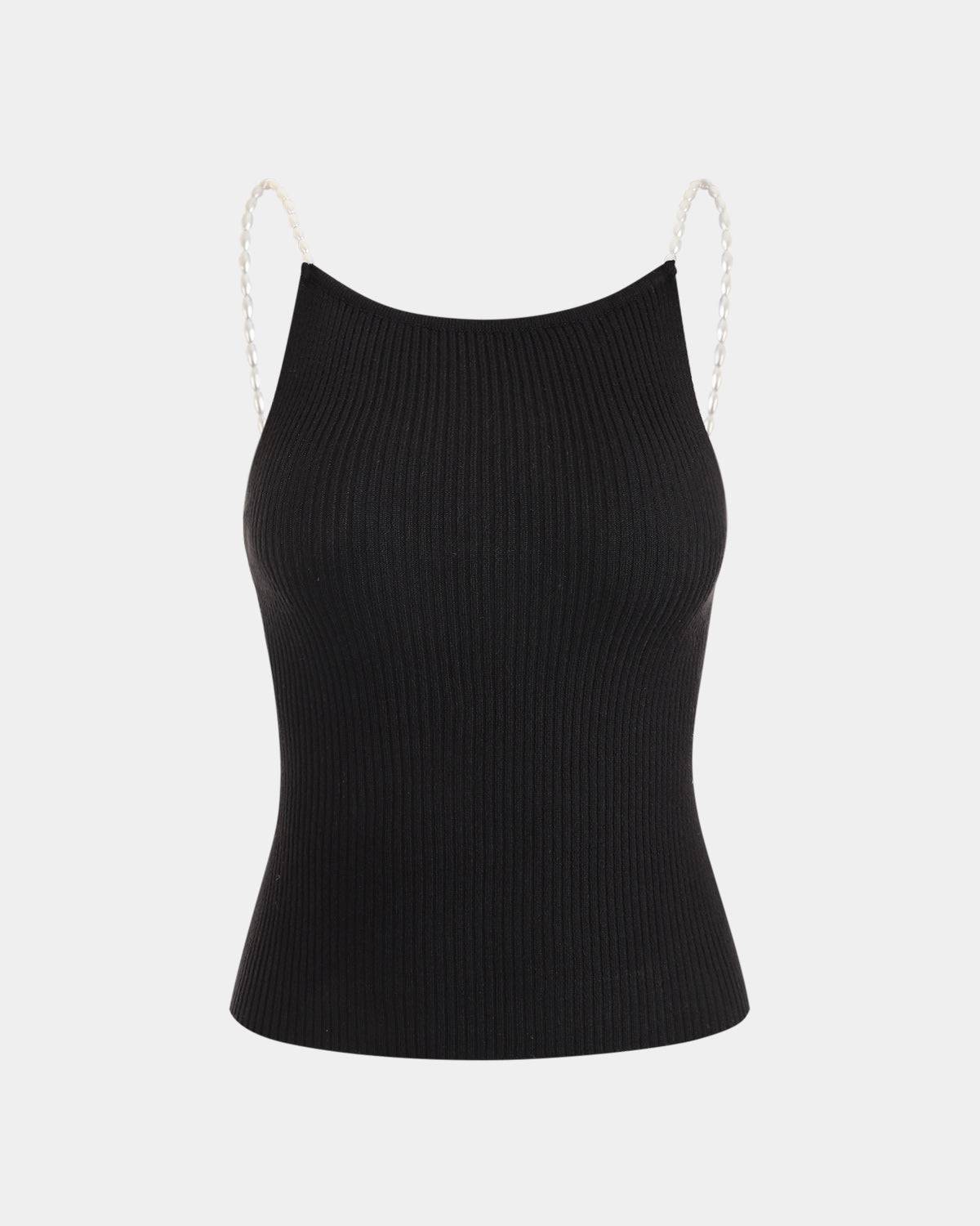 Sueña™ Boncuklu Askılı Nervürlü Cami Üst