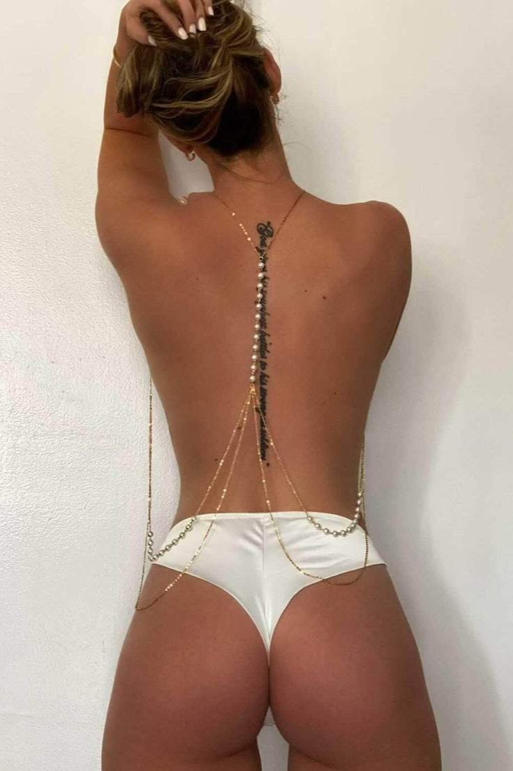 Sueña™ MANDY Altın Vücut Zinciri