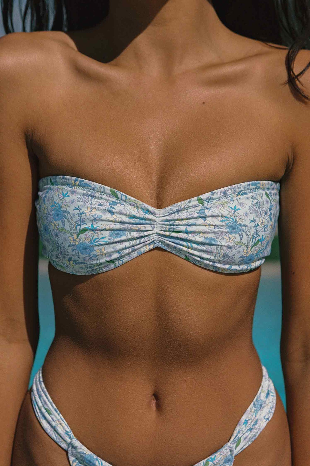 Sueña™ Nadia Büzgülü Bantlı Üst / Key West