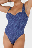 Sueña™ Sabrine Tek Parça / Midnight Jacquard
