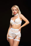 Sueña™ EROTIC Beş Parça İç Giyim Takımı - Beyaz