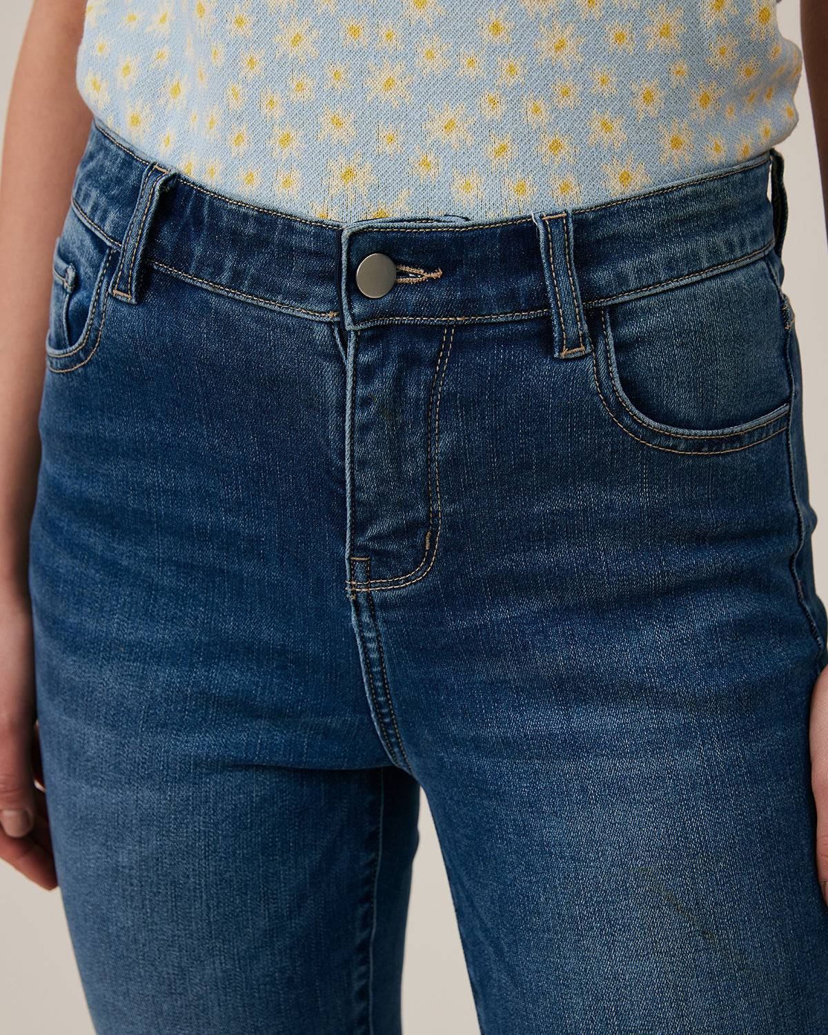 Sueña™ Birinci Sınıf Kumaştan Yüksek Belli Skinny Jeans