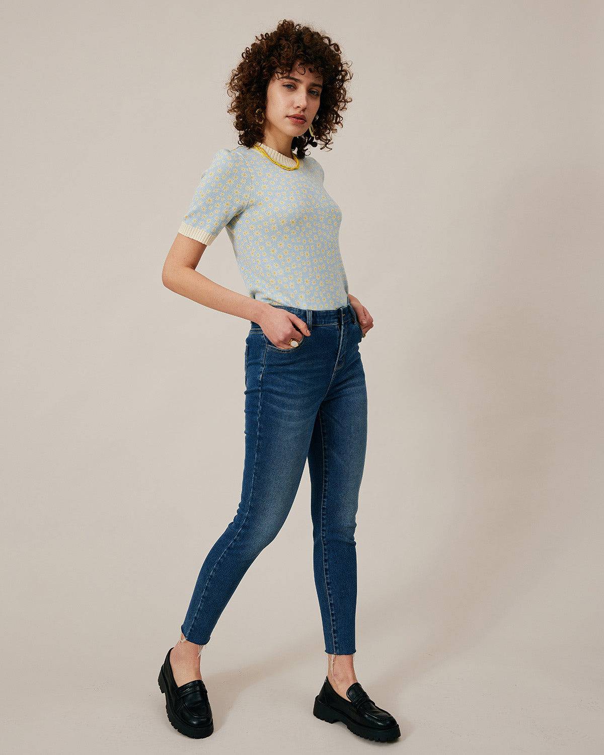 Sueña™ Birinci Sınıf Kumaştan Yüksek Belli Skinny Jeans