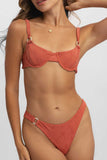 Sueña™ Portia Destekli Bikini Üstü / Baharat Dantel (Son İndirim)