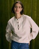 Bej Teddy Patchwork Sweatshirt