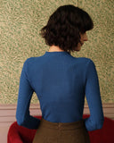 Düz Balıkçı Yakalı Ribana Örgü Üst