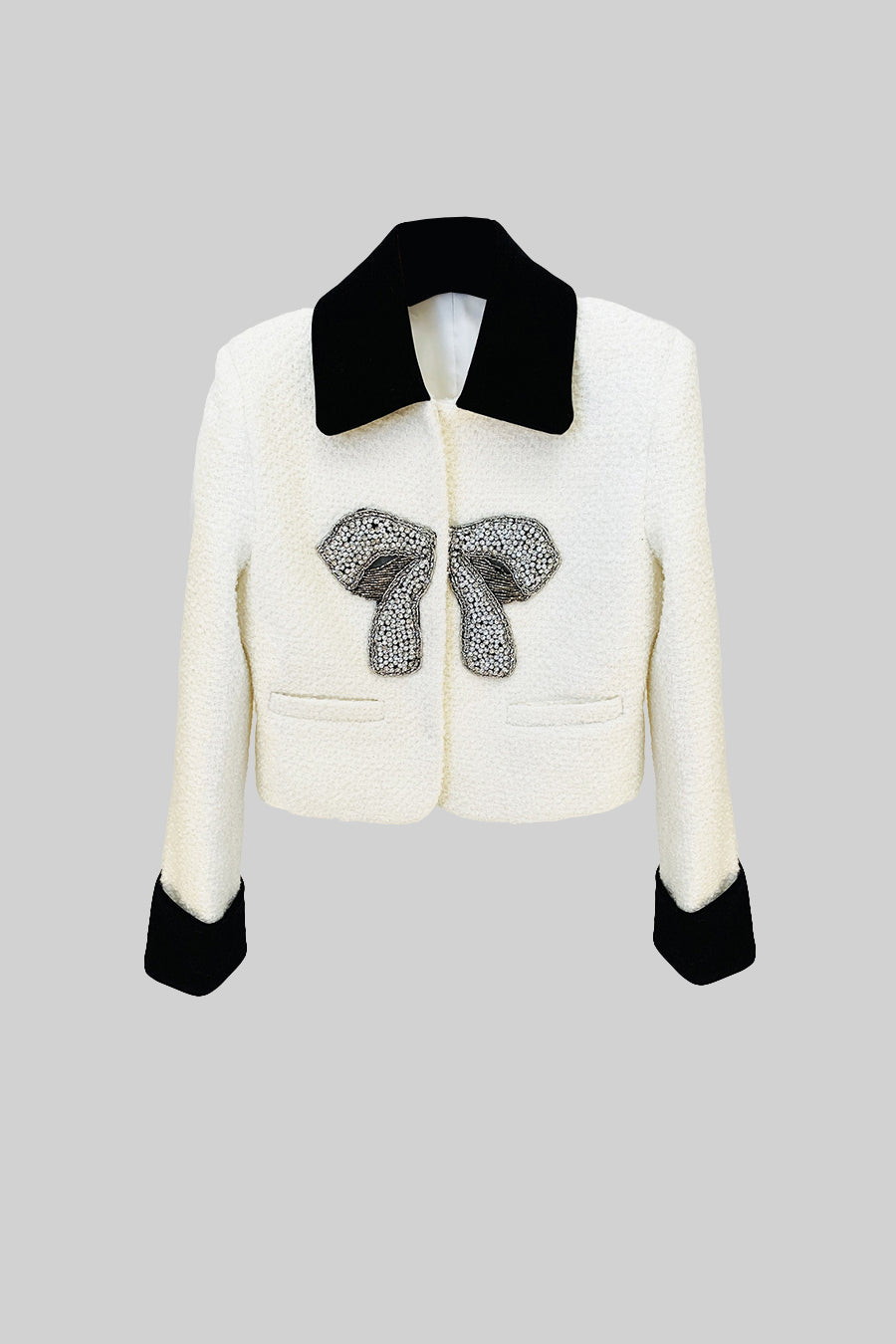 Metalik Tüvit Blazer