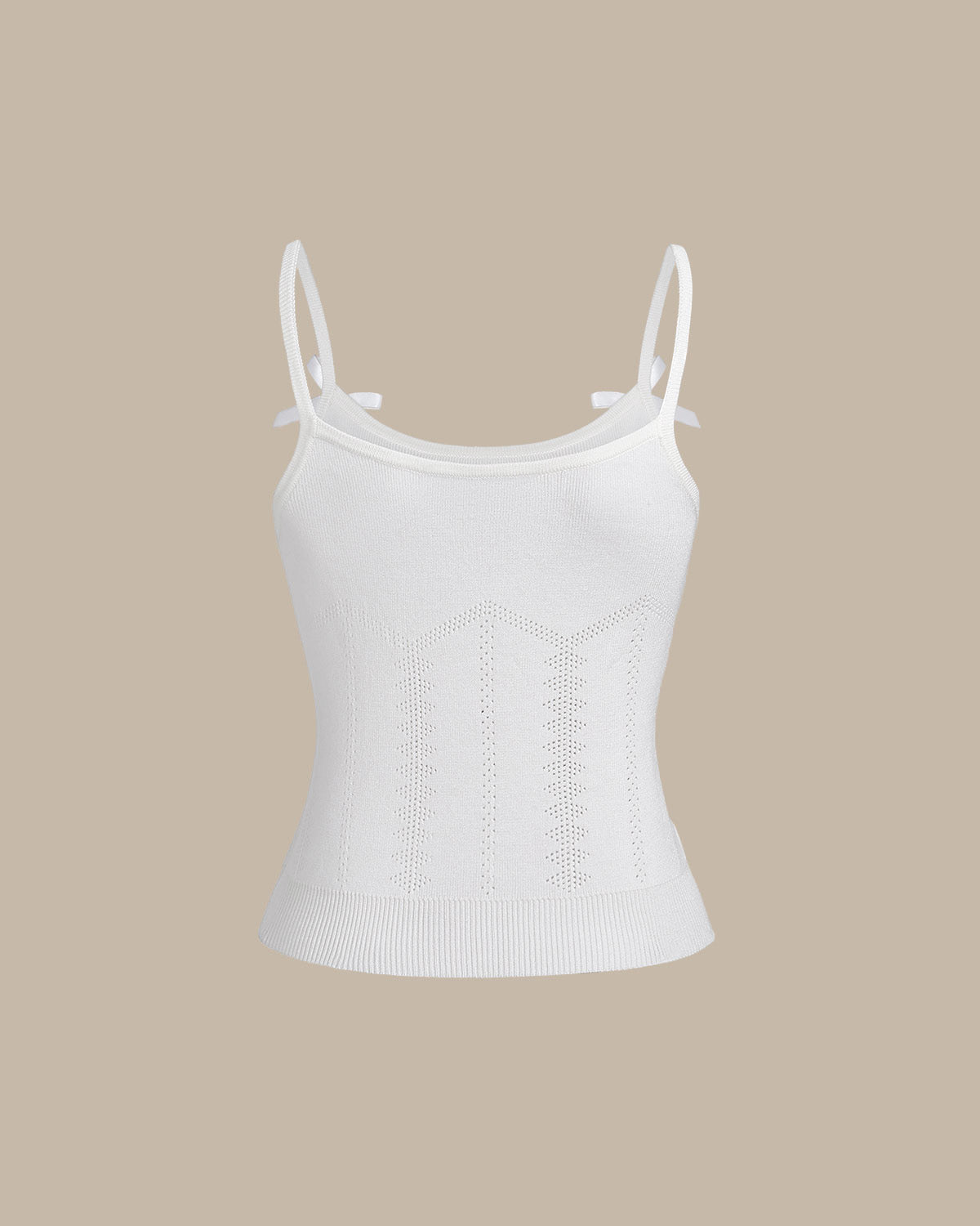 Sueña™ Bettydress - Beyaz Fiyonklu Cami Üst