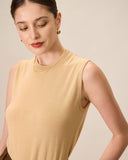 Sueña™ Kadın Haki Bisiklet Yaka Fitilli Tencel Atlet