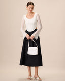 Kadın Beyaz Dantelli Şeffaf Kısa Tişört