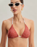 Sueña™ Kırmızı Puantiyeli Bikini Takımı