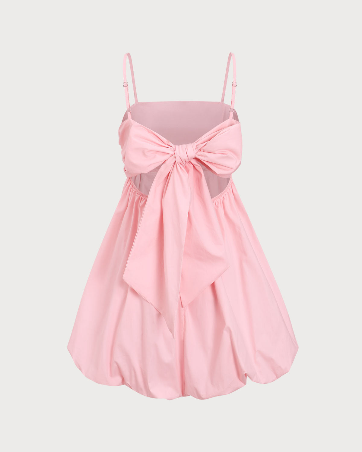 Sueña™ Pembe Fiyonklu Dantelli Slip Mini Elbise