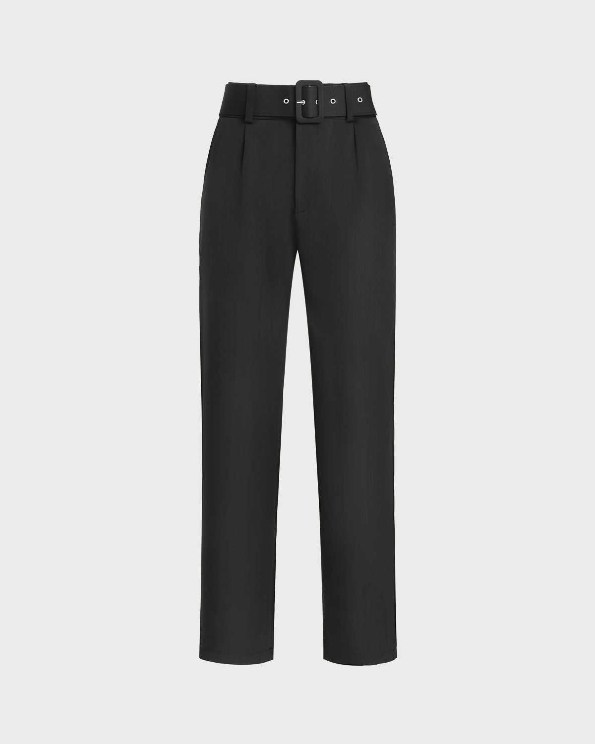 Sueña™ Siyah Düz Paça Pantolon