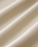 Kayısı Rengi Büzgülü Düz Pantolon