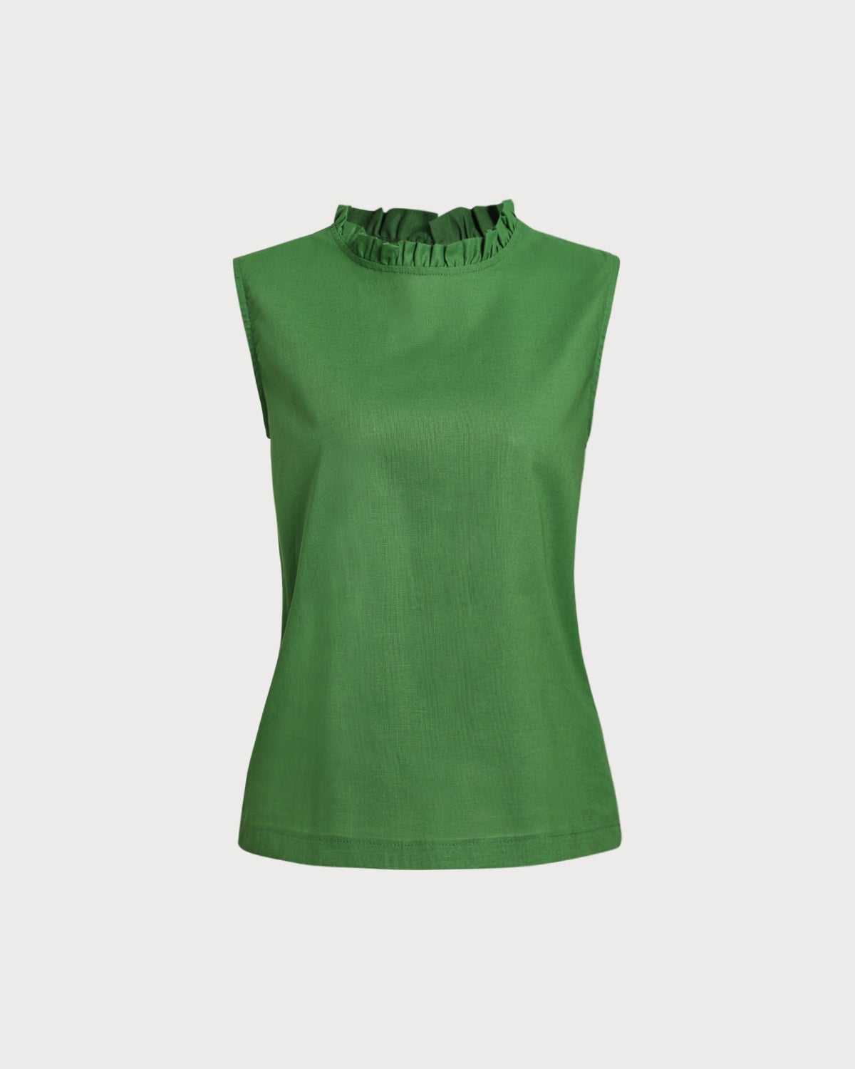 Sueña™ Yeşil Volanlı Tank Top