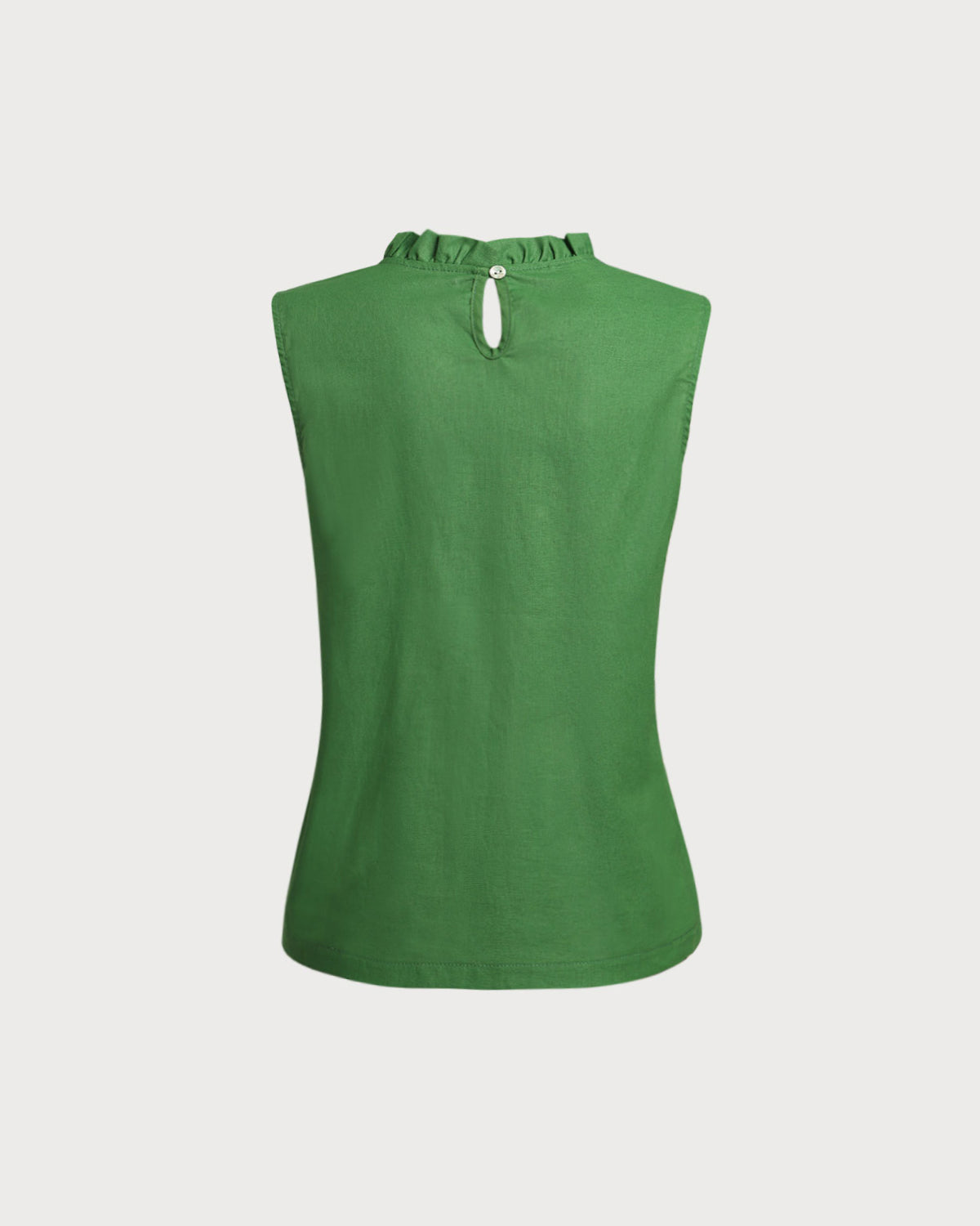 Sueña™ Yeşil Volanlı Tank Top