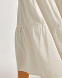 Kayısı Rengi Büzgülü Volanlı Katmanlı Etek